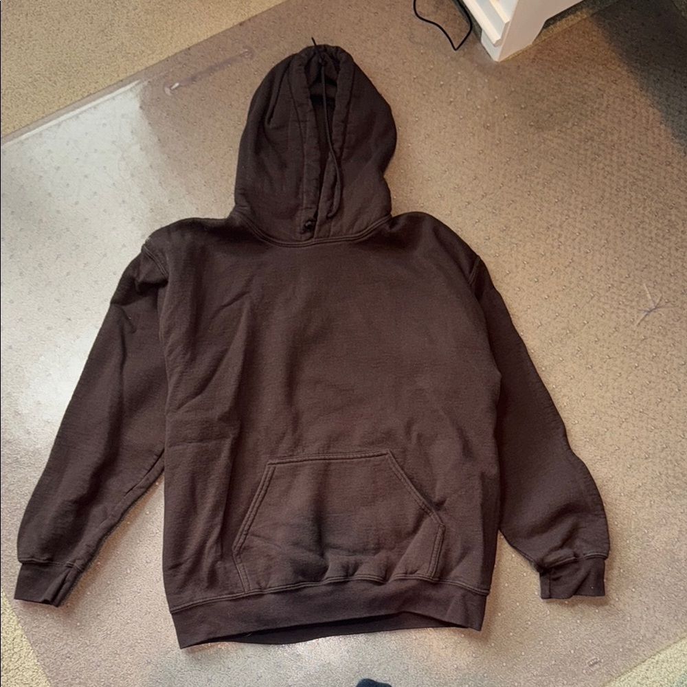 Gildan Dark Brown Hoodie